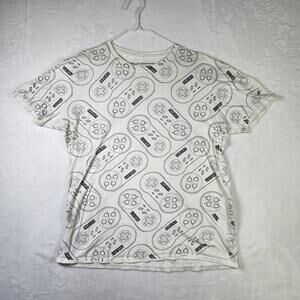 Super Nintendo SNES Controller T-Shirt All Over Print 2019 L 22x28 Gamer Graphic